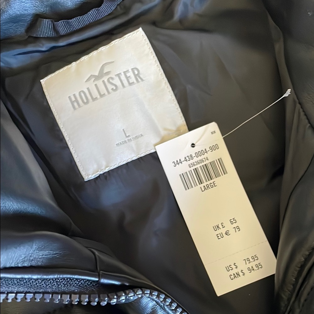 Hollister Classic Black Outerwear